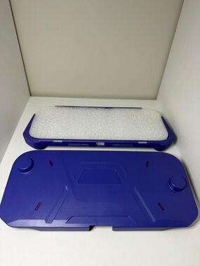 Nintendo switch 2 Purple Protective Grip Case for Handheld Console